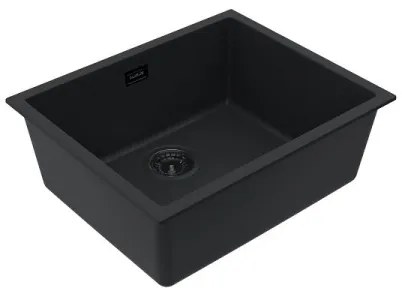 Chiuvetă de bucătărie ALVEUS 1150057 OMNI 55x45 cm negru mat