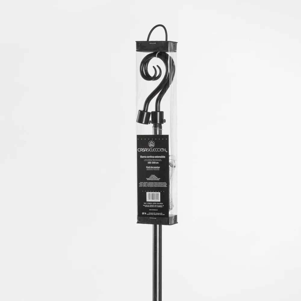 Galerie de perdea 160-300 cm extensibilă din metal – Casa Selección