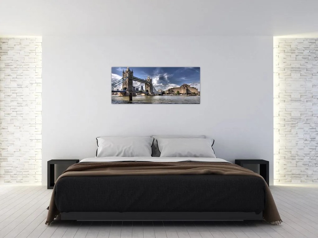 Tablou - Tower Bridge din Londra (120x50 cm)