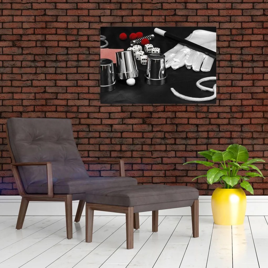 Tablou cu uneltele de magie (90x60 cm)