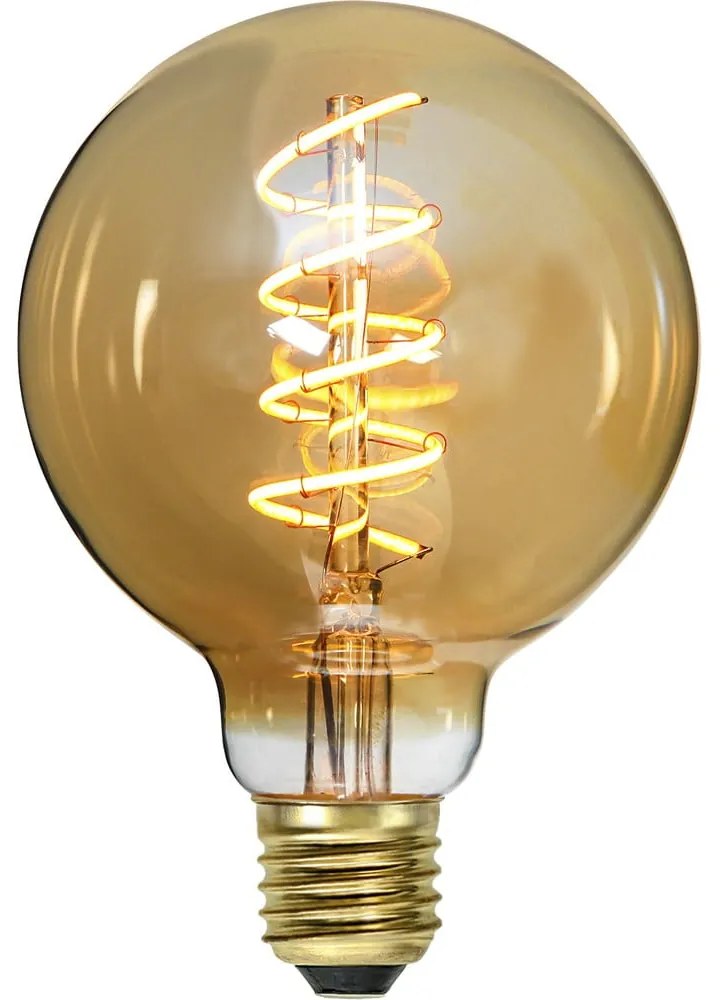 Bec cu filament E27, cu lumină albă caldă cu intensitate reglabilă 3 W Spiral Filament – Star Trading