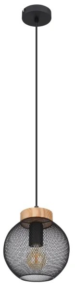 Lustră pe cablu PABLO 1xE27/60W/230V Globo 15663H