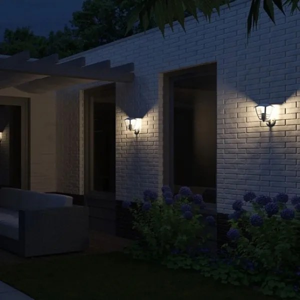 Philips 15380/31/16 - Aplica perete exterior MYGARDEN CREEK E27/60W/230V