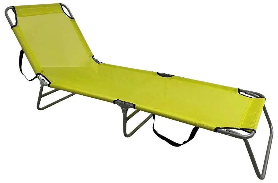 Șezlong de grădină KALEO (verde + gri). 1091732