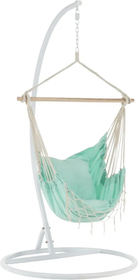 Fotoliu balansoar suspendabil, neo mentă, OFRAME