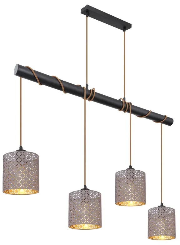 Lustra suspendata design modern CINDY 15584-4H1 GL