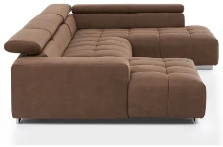 Colțar în formă de U TROPEA, dreapta, maro