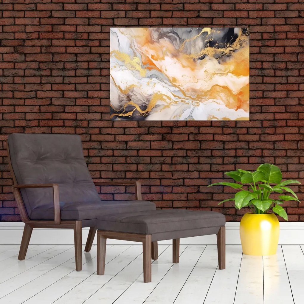 Tablou - Fond marmorat (90x60 cm)