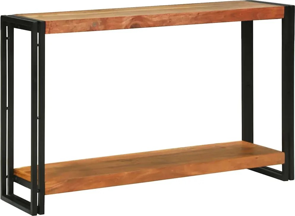 vidaXL Masă de consolă Maro 120 x 33 x 75 cm Lemn Solid de Acacia