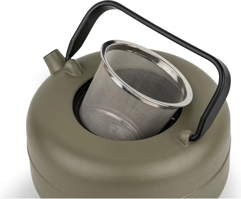 Ceainic kaki cu filtru din fontă 750 ml Henan – Bredemeijer