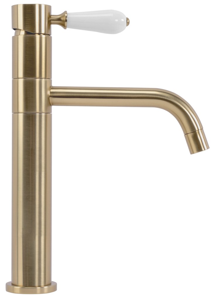 Baterie pentru baie Rea Serra Brush Gold low