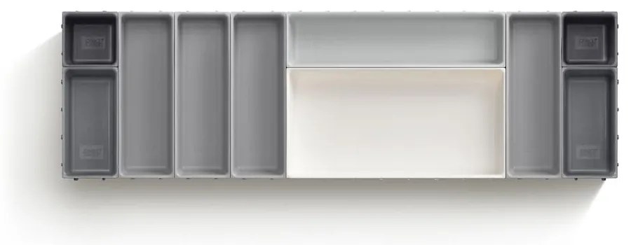 Organizator sertare variabilJoseph Joseph Blox, gri