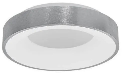 Plafoniera LED moderna 38cm RANDO THIN argintie NVL-9353834