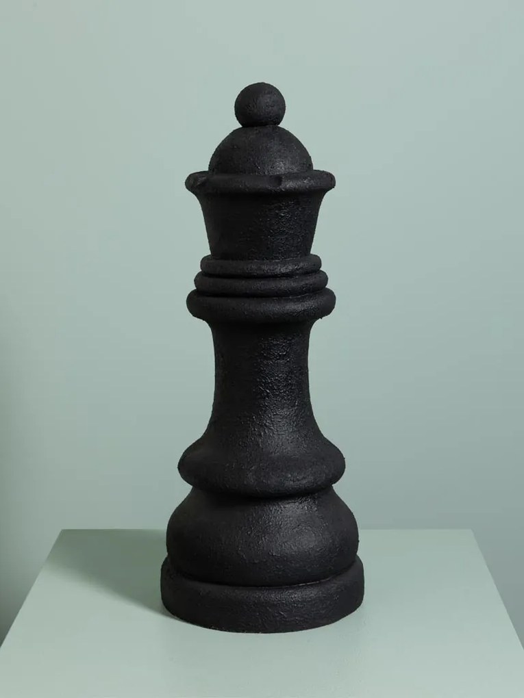 Decorațiune regină de șah din rășină, H54 cm