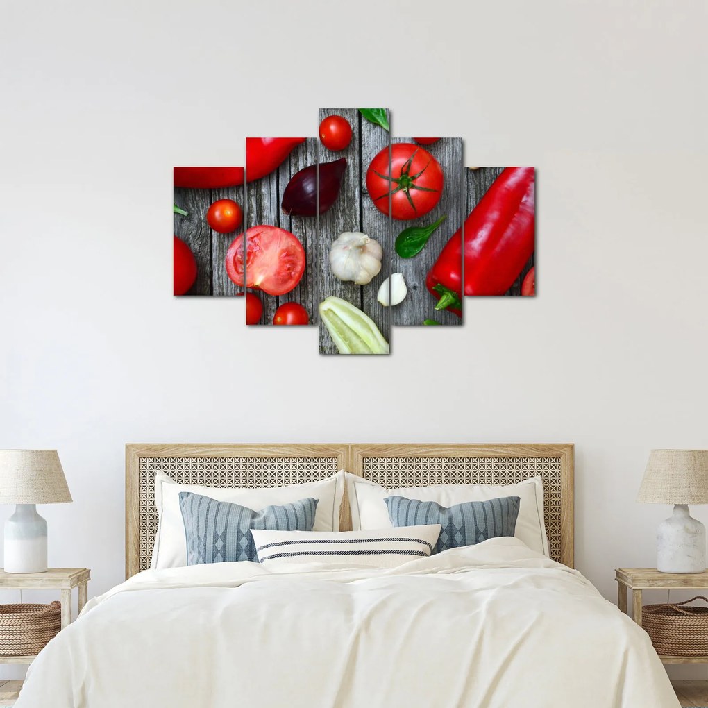 Tablou cu legume (150x105 cm)