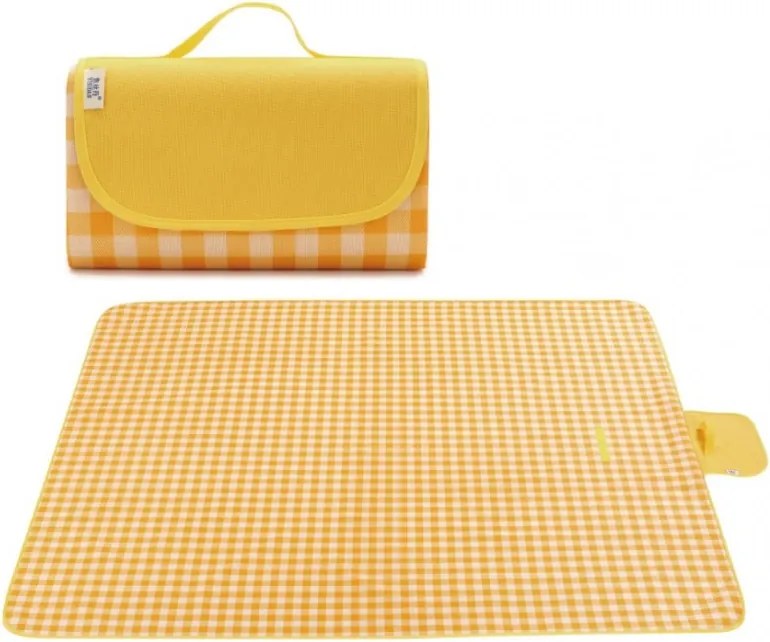 Saltea de plaja pliabila pentru picnic PIKNIX 145x200 cm - mai multe culori Culoare: Albastru