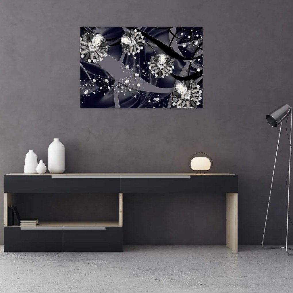 Tablou - Diamante în spațiu (90x60 cm)