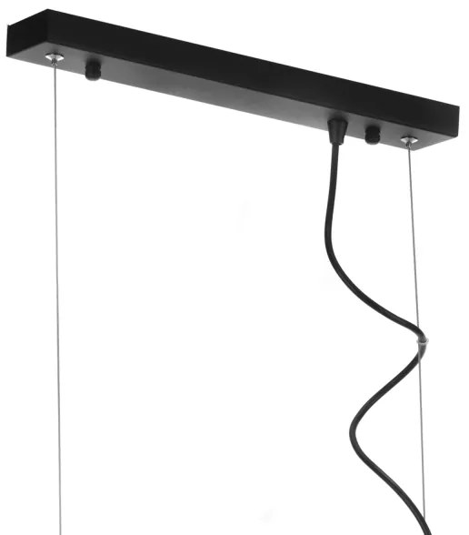 Lustră pe cablu ONLI FLOKI 4xE27/15W/230V negru/cupru