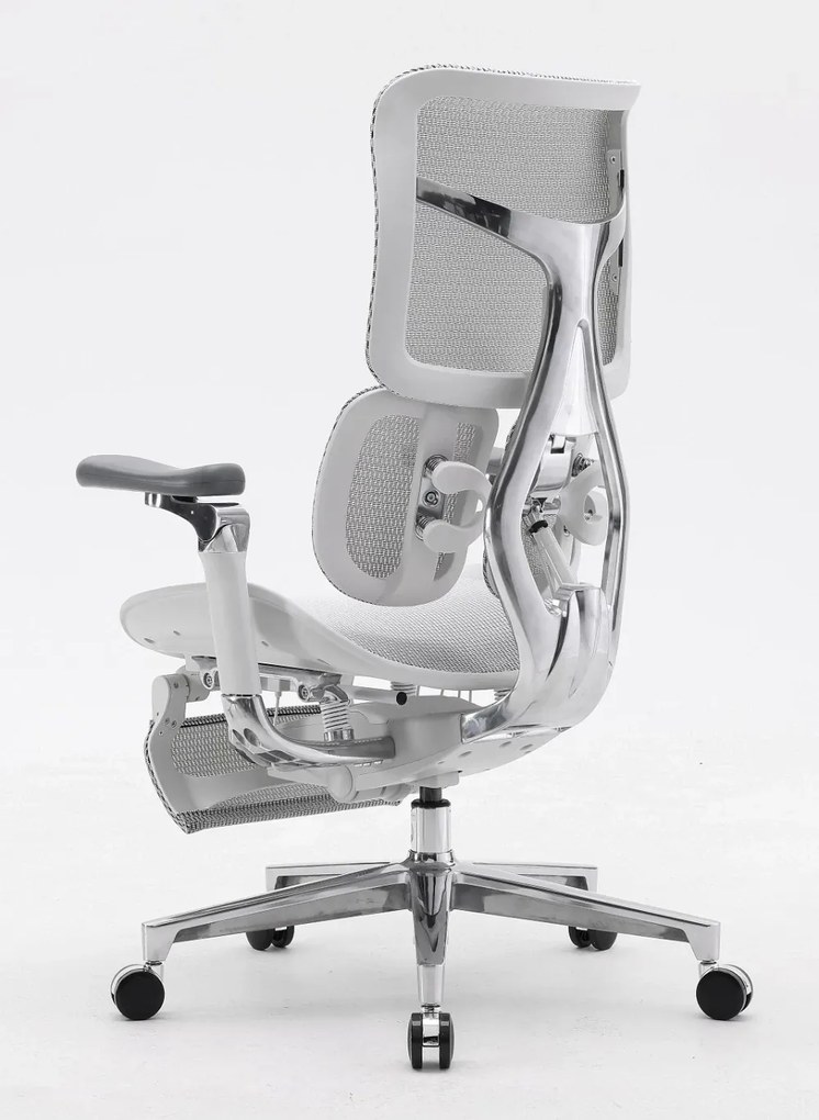 RESIGILAT- Scaun ergonomic SIHOO DORO S300 ADAPTIVE, cotiere 6D ultra moi, suport lombar adaptiv, spătar reglabil pe inaltime, mecanism multifunctional inclinare/blocare, pivotant, Mesh, Gri