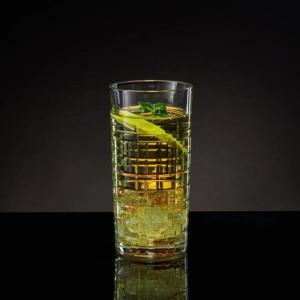 Set 6 pahare long drink 350ml, Jack