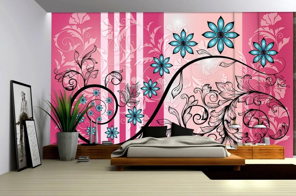 Fototapet - Flori (152,5x104 cm)