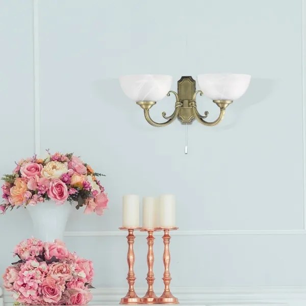 Rabalux 8542 - Corp de iluminat perete MARLENE 2xE14/40W/230V