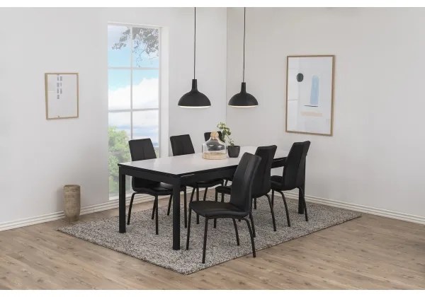 Scaun de sufragerie AMAL 1 buc. negru