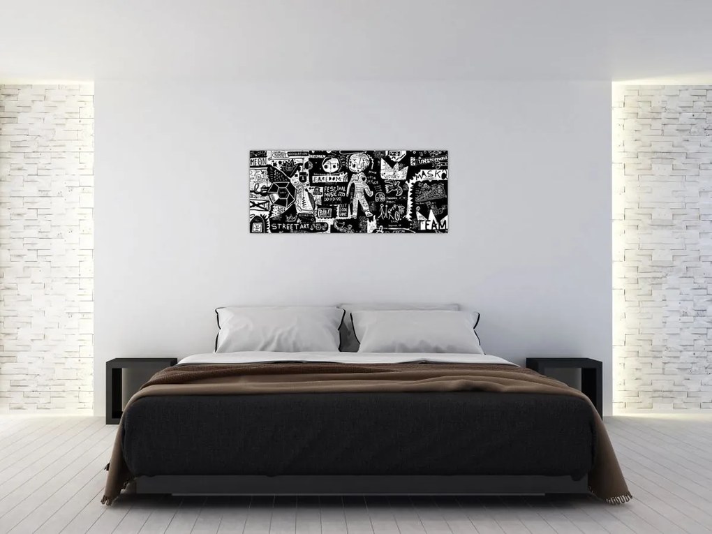 Tablou - Graffiti (120x50 cm)