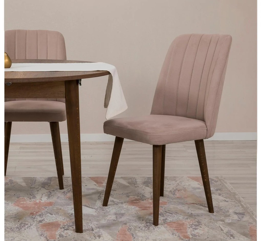 Set mobilier sufragerie Nidupo 4 (Nuc + piatră) (pentru 2 persoane). 1093762