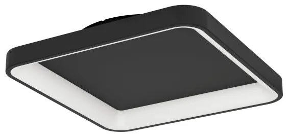 Plafonieră LED dimabilă Eglo 901252 LORETELLO LED/12W/230V negru + telecomandă