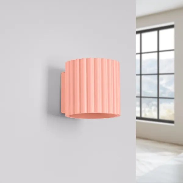 Sollux SL.1826 - Aplică de perete AURA 1xG9/10W/230V roz