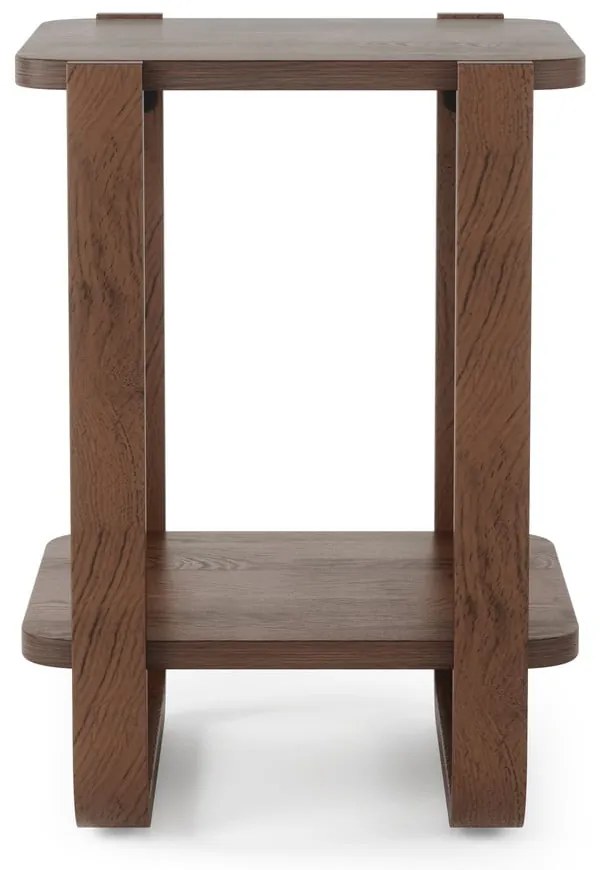 Măsuță auxiliară din lemn masiv de eucalipt 38x42 cm Bellwood – Umbra