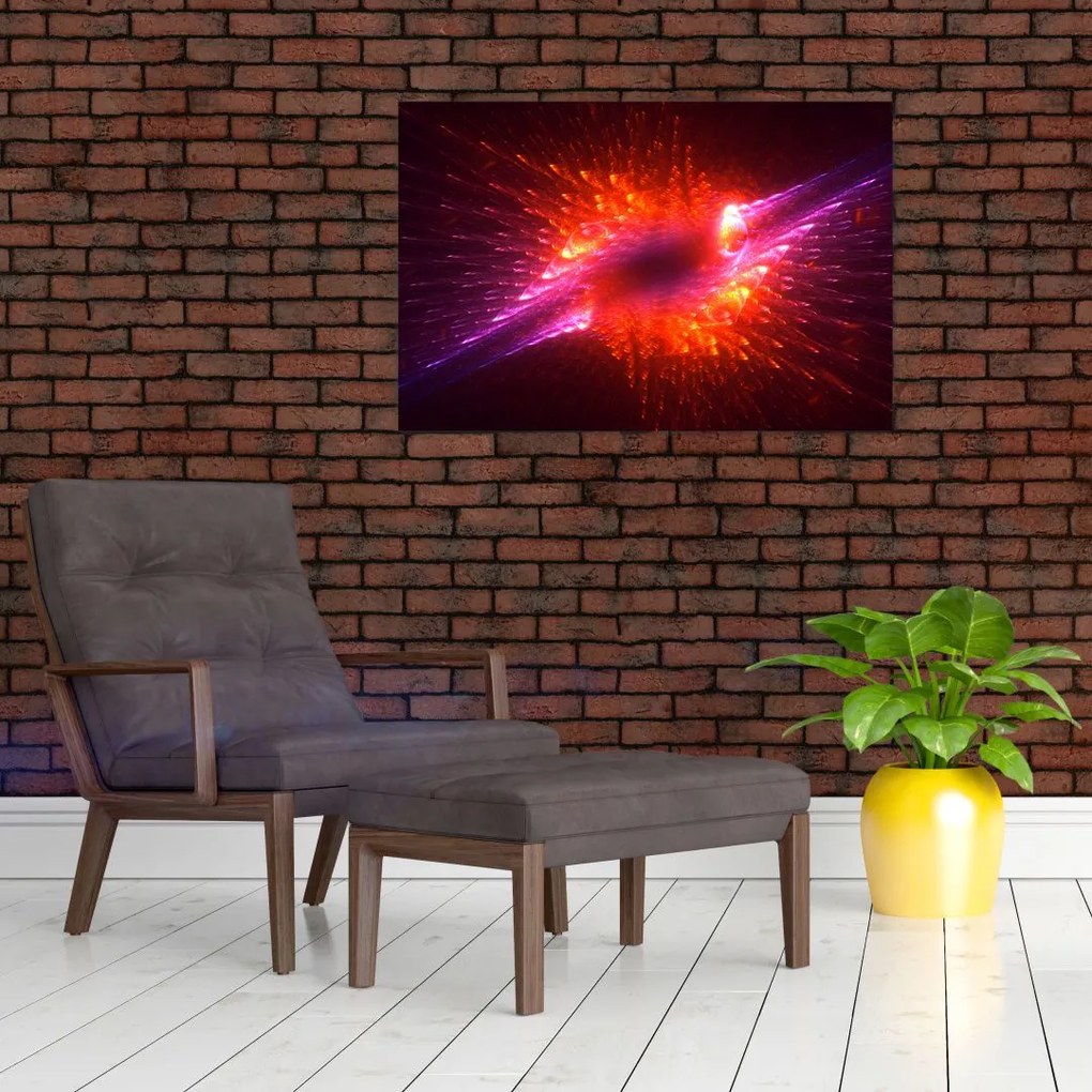 Tabloul modern abstract cu spini (90x60 cm)