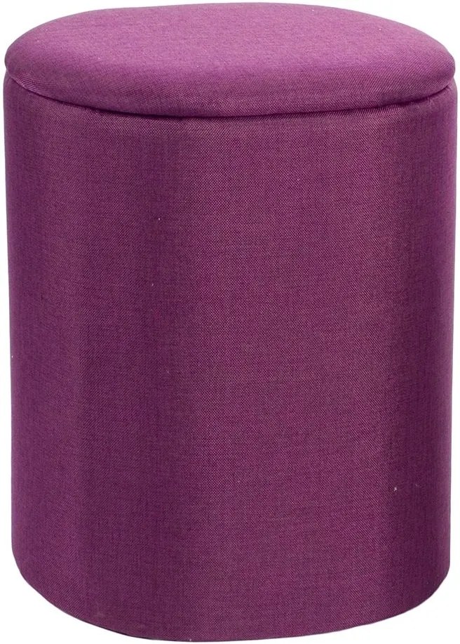 Cos rufe oval mov Katya 35x25x45h