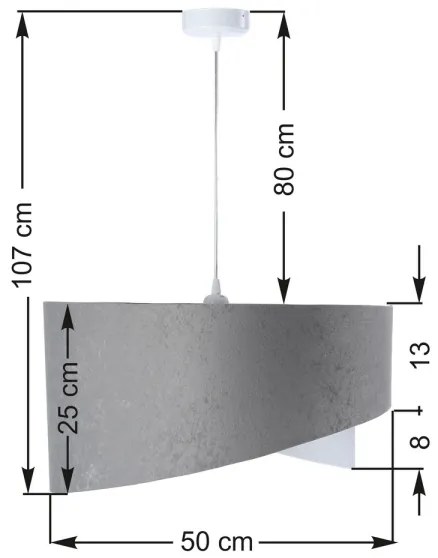 Lustră pe cablu GALAXY 1xE27/60W/230V