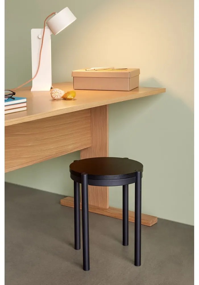 Birou cu blat cu aspect de lemn de stejar 70x140 cm Forma – Hübsch