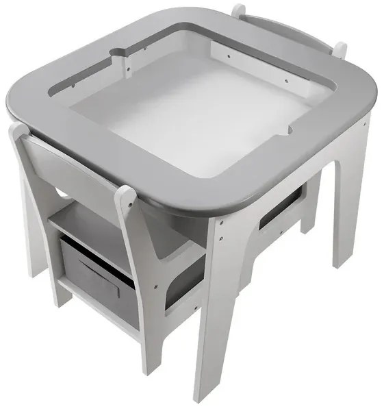 Juskys Set de lemn pentru copii Milou - gri