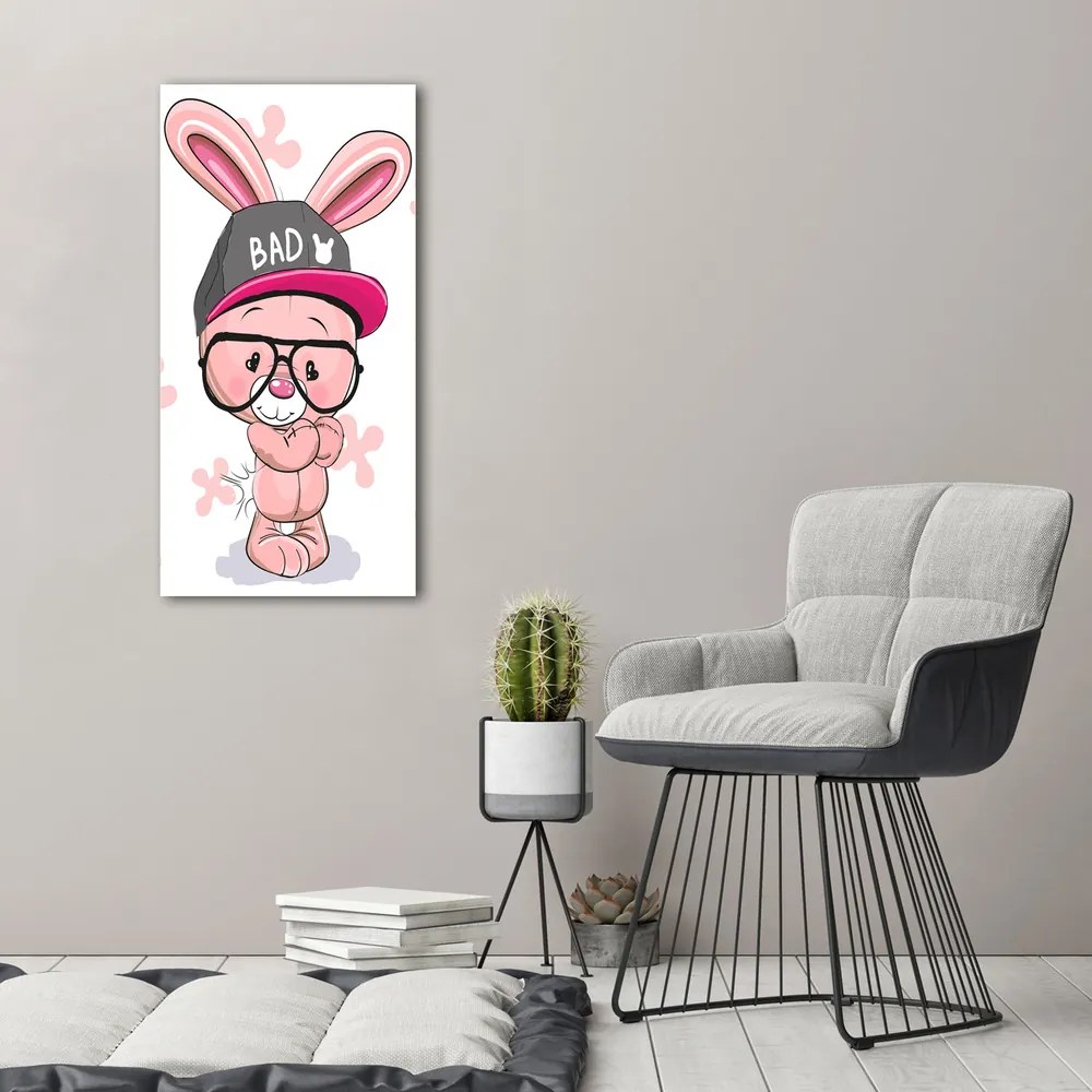 Tablou pe pânză Rabbit în capac