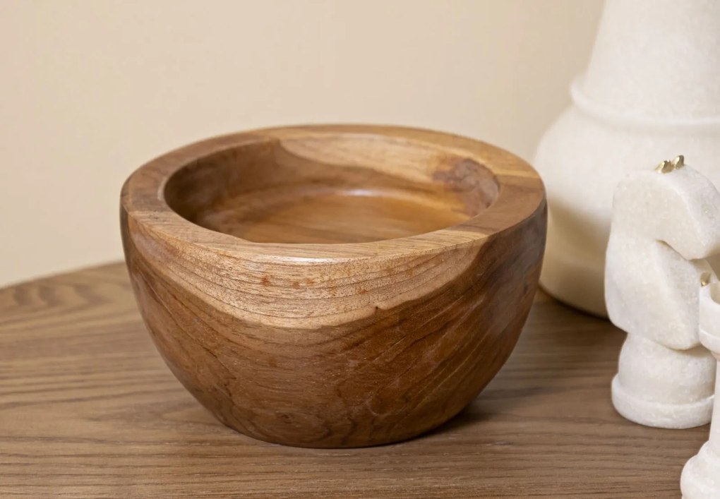 Mauro Ferretti Golitor Buzunare Simple Teak cm Ø 15X9,5 | Aosom Romania