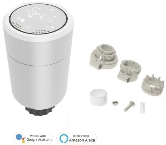 Cap termostatic 2xAA/3V Tuya Immax 07732L