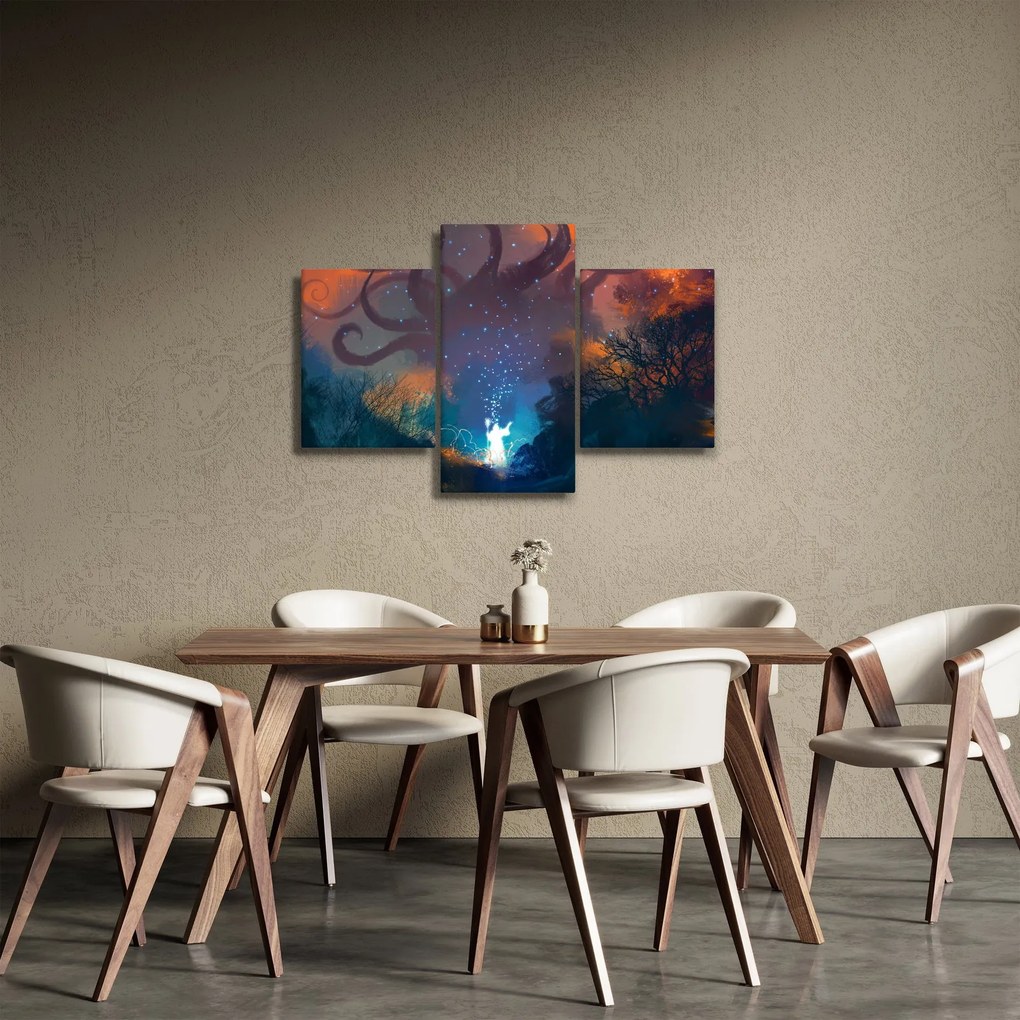 Tablou - Vrăjitorul magicean (90x60 cm)