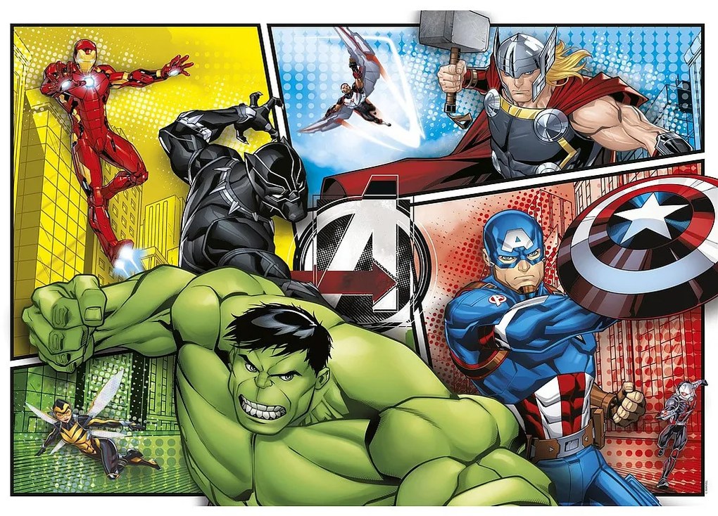 Avengers Comic Style Puzzle Clementoni de 104 piese