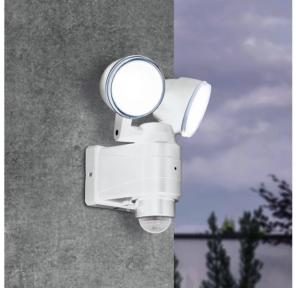 Corp de iluminat LED de exterior cu senzor Eglo 98194 CASABAS 2xLED/4W/4xLR14 IP44