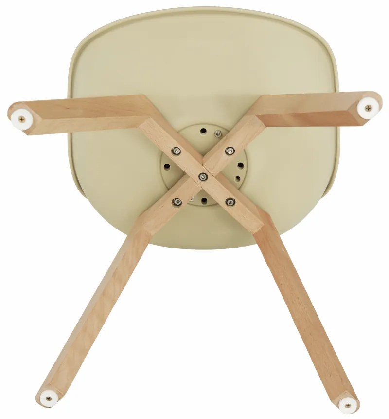 Scaun, cappuccino vanilie fag, BALI 2 NEW - Livrare rapida Bej