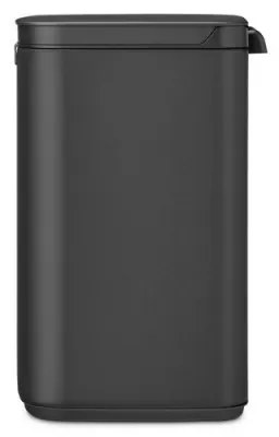 Cos pentru gunoi Brabantia Bo Small 1008868, 7l, Deschidere lina si silentioasa, Gri