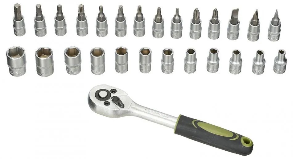 HR SET 27 PIESE CR-V 1/4"