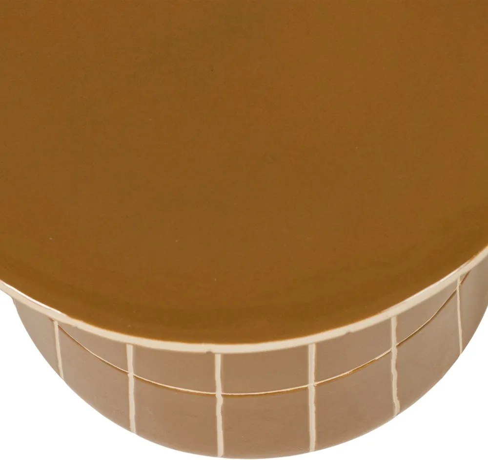 Măsuță auxiliară rotundă din ceramică ø 38 cm Plu – WOOOD