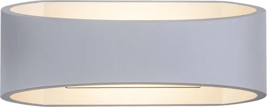 Rabalux 77178 - Aplică de perete LED pentru exterior GERLA LED/9W/230V IP54 albă