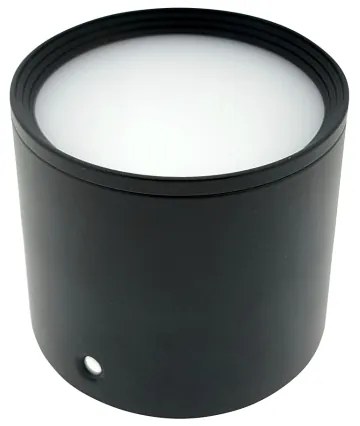 Spot LED 5W, 230V, 3000/4000/6400K, Ø 7,5 cm, negru