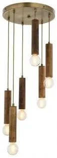 Suspensie clasica 6 becuri E27 AV-1651-6ET AVONI